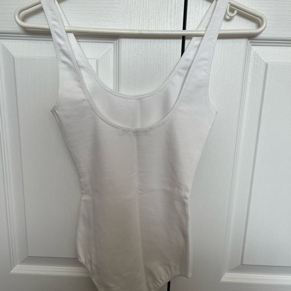 White Wilfred Free Tank Bodysuit - Picture 2 of 3